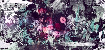 レヴナント、2016年（キャンバスにコラージュ） 作： Teis Albers