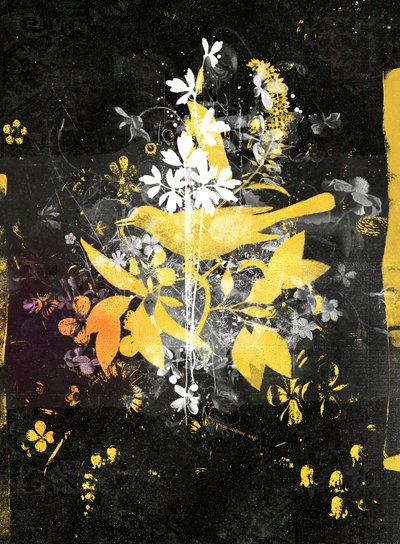 Rise Up!、2015年（キャンバスにミクストメディア） 作： Teis Albers