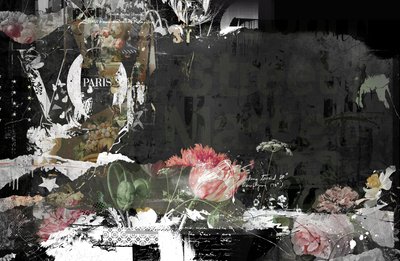 Vo Paris、2014年（キャンバスにミクストメディア） 作： Teis Albers