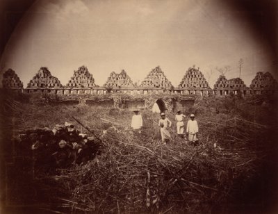 ウクスマルの鳩の宮殿（El Palacio de las Palomas）、1893年（写真） 作： テオベルトの画家