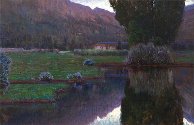 風景。 作： Teodoro Wolf Ferrari