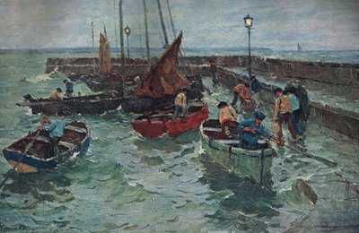 ハーバーシーン、1915年 作： Terrick Williams