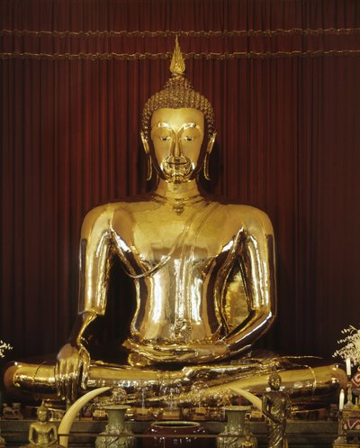仏像（金） 作： Thai School
