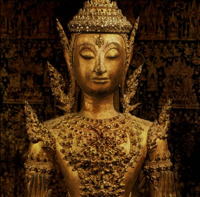 阿鼻叫喚仏像 ラッタナーコーシン様式 19世紀中頃（ブロンズ 作： Thai School