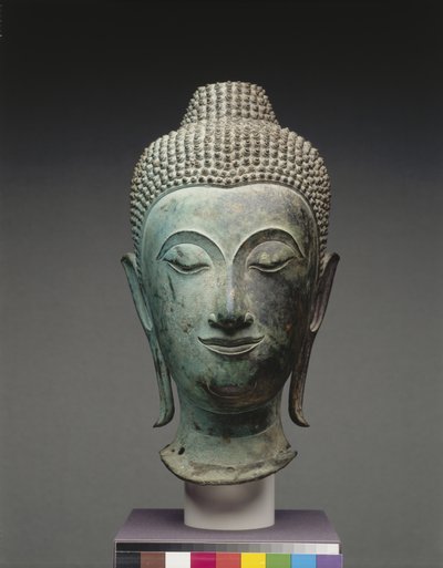 仏陀の頭 作： Thai School