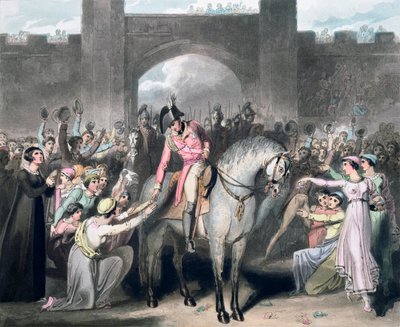 1814 年 4 月 10 日、フランス、トゥールーズの占領 作： Thales Fielding
