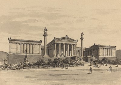 アカデミー、1890年。 作： Themistocles von Eckenbrecher
