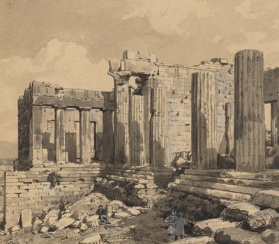 プロピュレウム、1890年。 作： Themistocles von Eckenbrecher