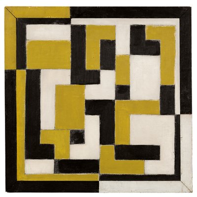 構成、1917-1918 作： Theo van Doesburg