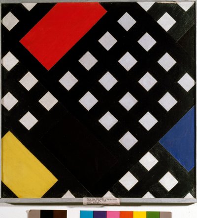 構成XV 作： Theo van Doesburg