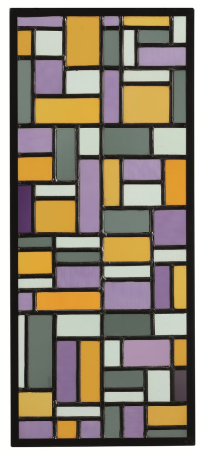 ステンドグラスコンポジションVIII 作： Theo van Doesburg