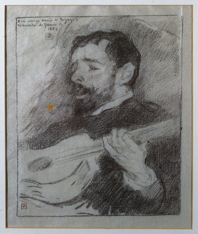 ギタリスト 作： Théo van Rysselberghe
