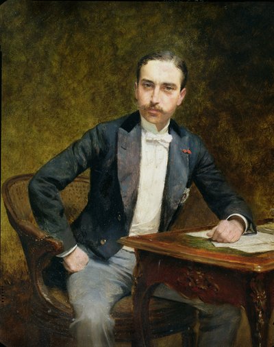 チャールズ・ハース（1832-1902）1891 作： Theobald Chartran