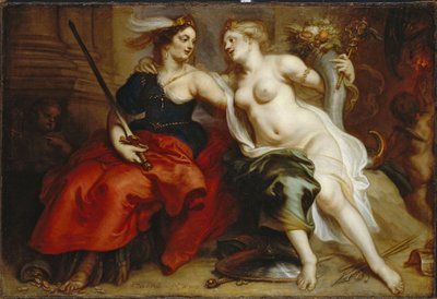正義と平和の寓意 作： Theodoor Thulden van