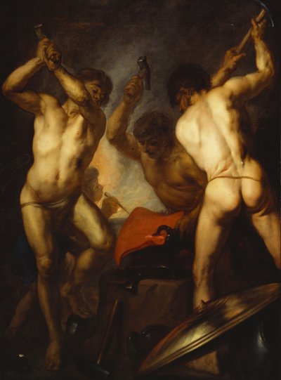 バルカンのフォージ 作： Theodoor van Thulden