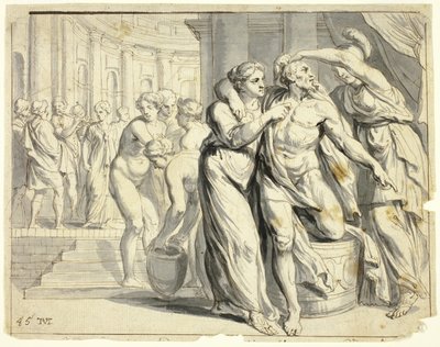 ユリシーズの帰還 作： Theodoor van Thulden