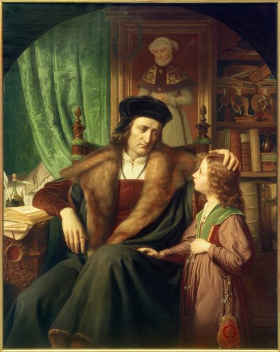 Th。ヒルデブラント、病人評議員 作： Theodor Hildebrandt