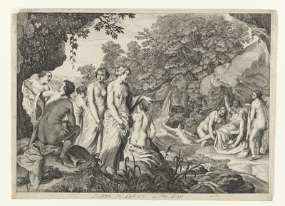ダイアナがカリストの妊娠を発見 Ovid
