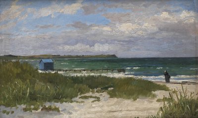イタリア、リリ島。 曇りの日 作： Theodor Philipsen