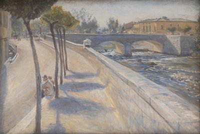 リリ川、イタリア 作： Theodor Philipsen