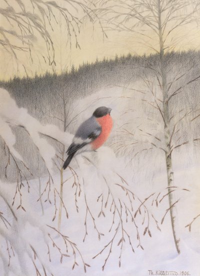 フロスティ 小枝のウソ 作： Theodor Kittelsen