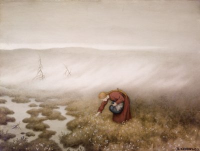 コットングラス 作： Theodor Kittelsen
