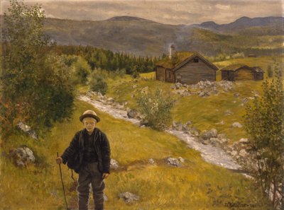 さらば母 作： Theodor Kittelsen