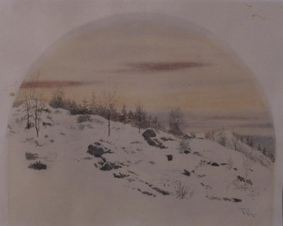 2月 作： Theodor Kittelsen