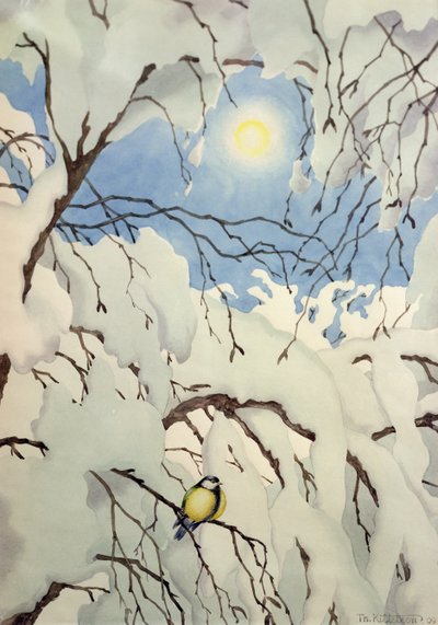 シジュウカラ 作： Theodor Kittelsen