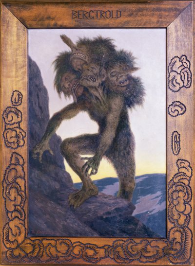 マウンテン トロール 作： Theodor Kittelsen