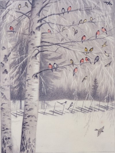 新年のゲスト 作： Theodor Kittelsen