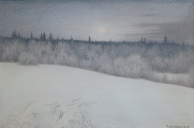 大晦日 作： Theodor Kittelsen