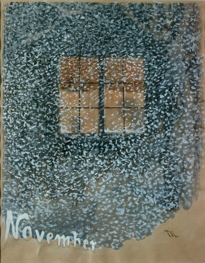 11月 作： Theodor Kittelsen