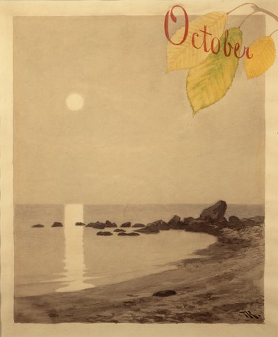 10月 作： Theodor Kittelsen