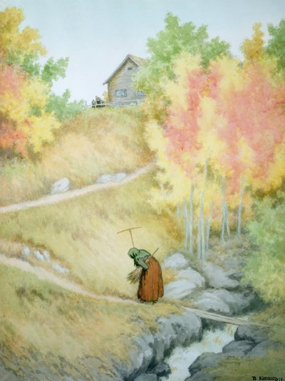ペスト 作： Theodor Kittelsen