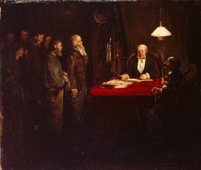 ストライキ 作： Theodor Severin Kittelsen