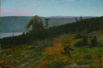 アッシュ・ラッドとトロール 作： Theodor Kittelsen