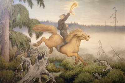 ゴールデンホーン 作： Theodor Kittelsen