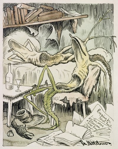 文学インフルエンザ 作： Theodor Kittelsen