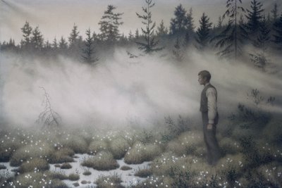 消えたニンフ 作： Theodor Kittelsen
