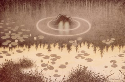 ウォーター・スプライト（ノッケン） 作： Theodor Severin Kittelsen