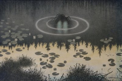 ウォータースプライト 作： Theodor Kittelsen