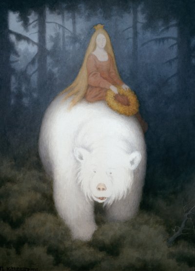 白熊王ヴァレモン 作： Theodor Kittelsen