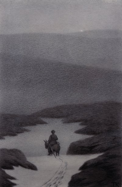 そう、遠くで少年が言った何かが見える きらめく 作： Theodor Kittelsen