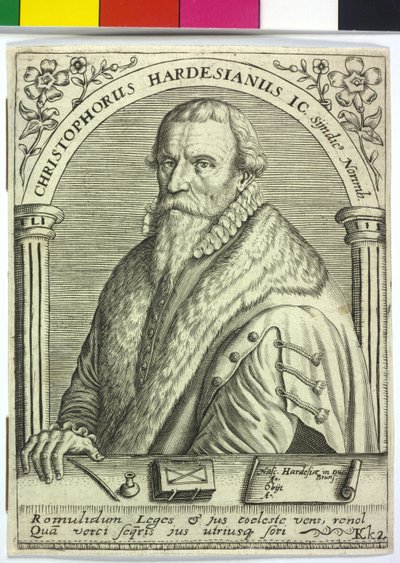 クリストフ・ハーデスハイム 作： Theodor de Bry