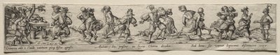 農民の踊り 作： Theodor de Bry