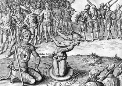 インド人シェフのプルーン・ウティナ 作： Theodor de Bry