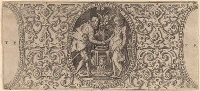 オーナメント 作： Theodor de Bry