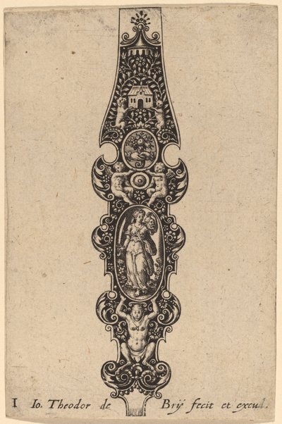 オーナメント 作： Theodor de Bry