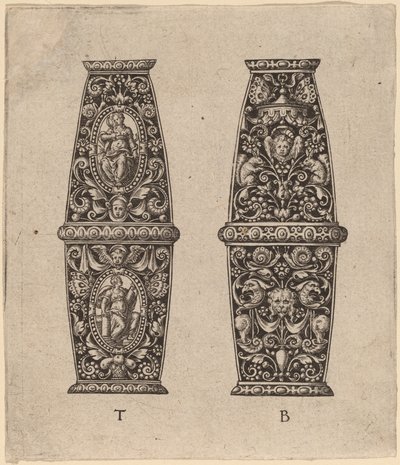 オーナメント 作： Theodor de Bry
